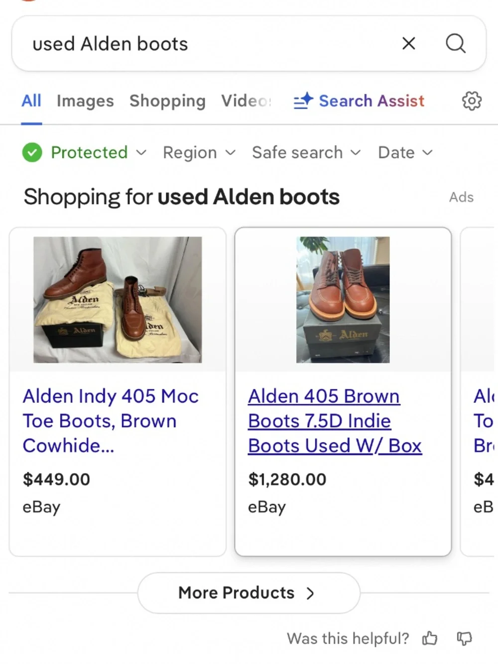 Alden Moc Toe Indie Boots 🥾
